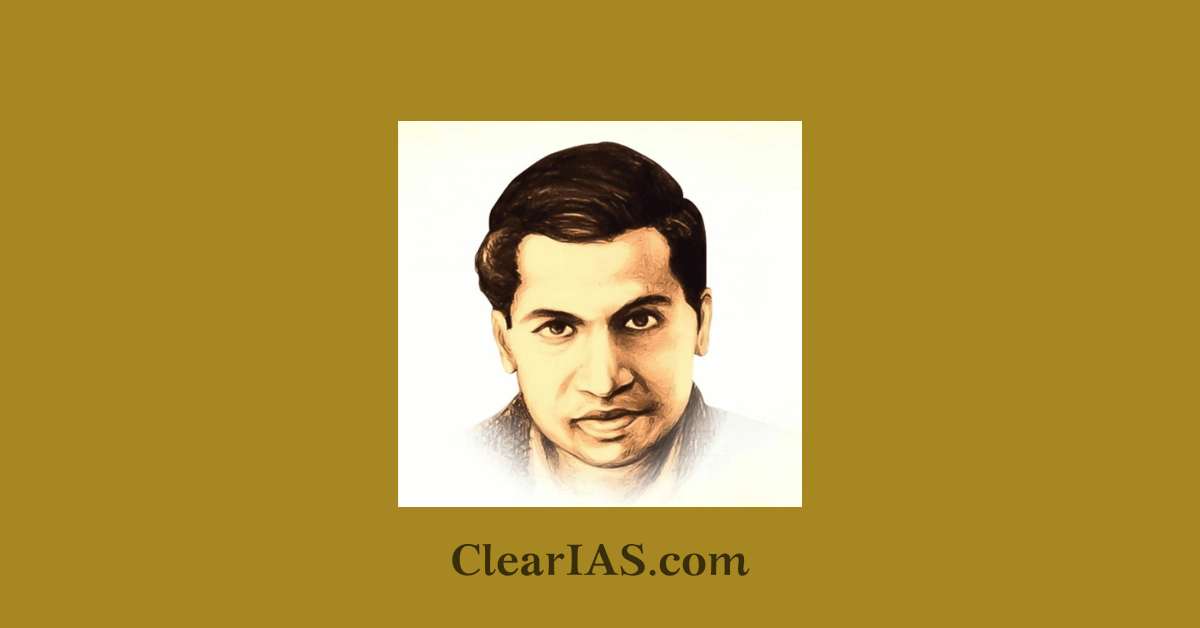 Srinivasa Ramanujan
